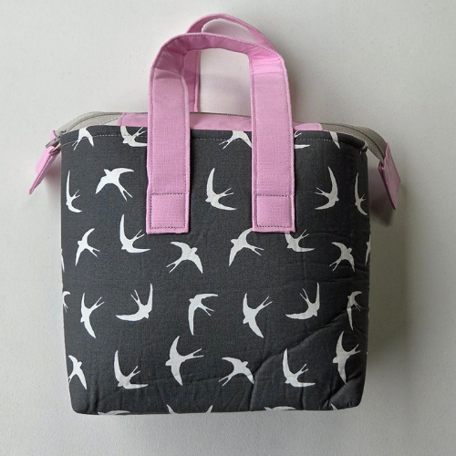 Perfectly Imperfect small swift pattern tote bag