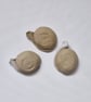 Handmade Off White Ceramic Calla Lily Worry Stone  - Image 4