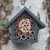 Small Bee Hotel in Dark Green.