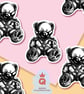 Leather Bear Sticker.