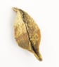 Felted leaf brooch : yellow - Image 3