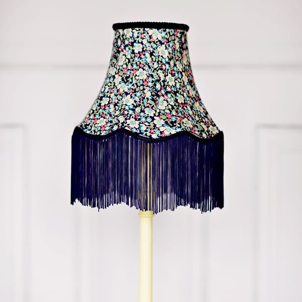 Hand stitched lampshade