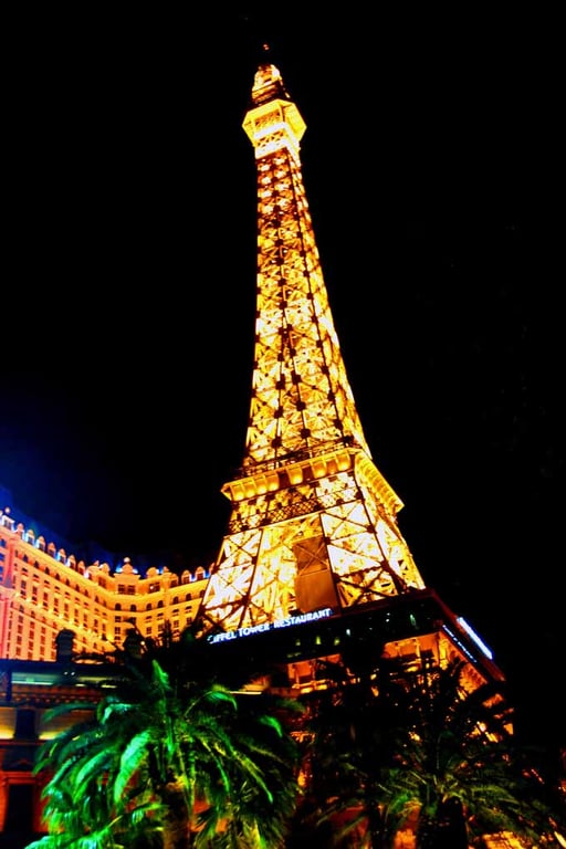 Eiffel Tower Las Vegas United States of America Photograph Print