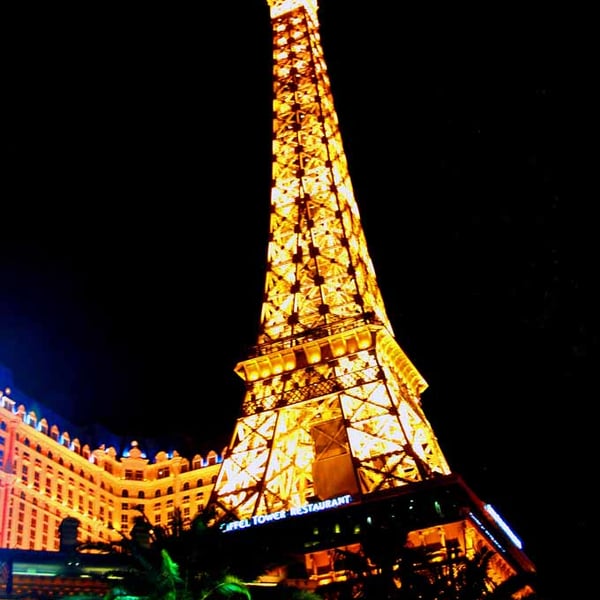 Eiffel Tower Las Vegas United States of America Photograph Print