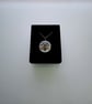 SIlver Ephesus Bee Coin inspired pendant and chain, with Gold Vermeil details. - Image 3