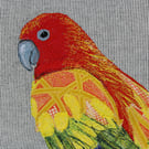 Fine Art Card Parrot