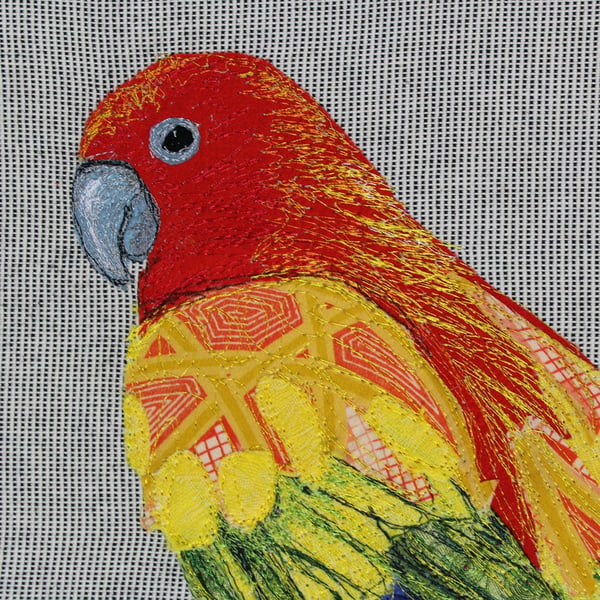 Fine Art Card Parrot