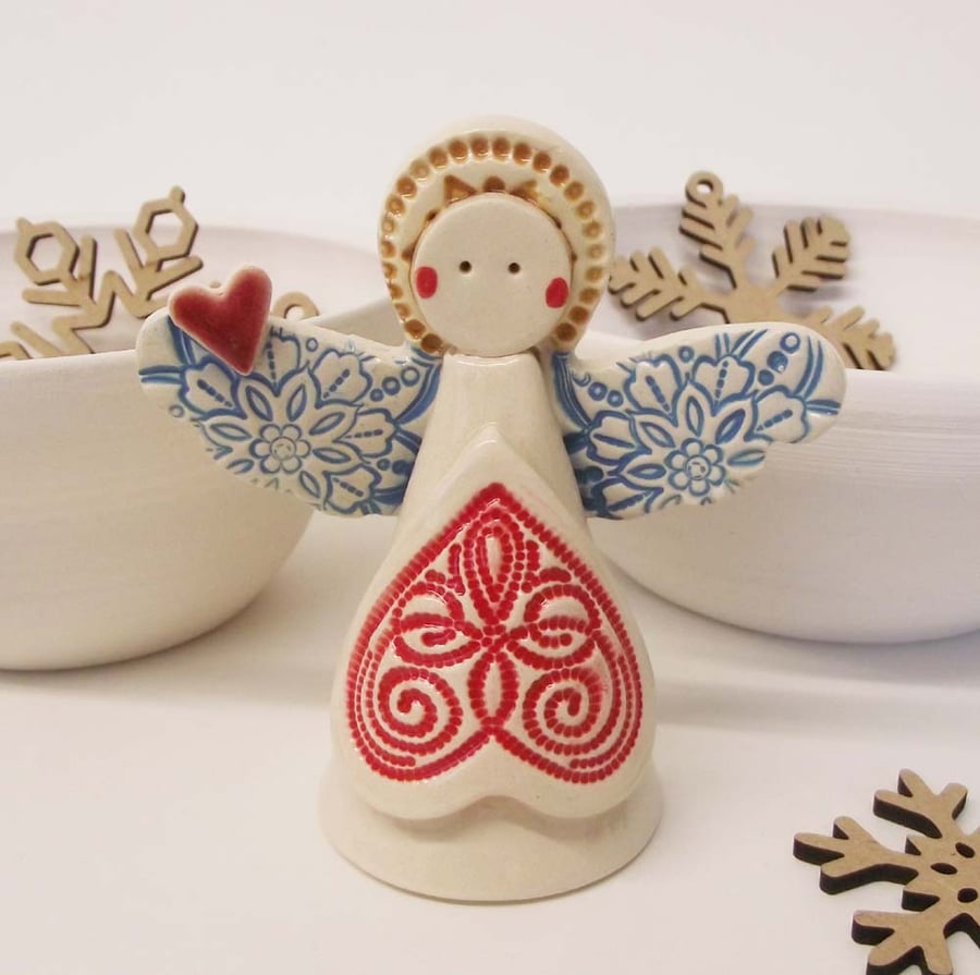 Ceramic Angel Christmas decoration