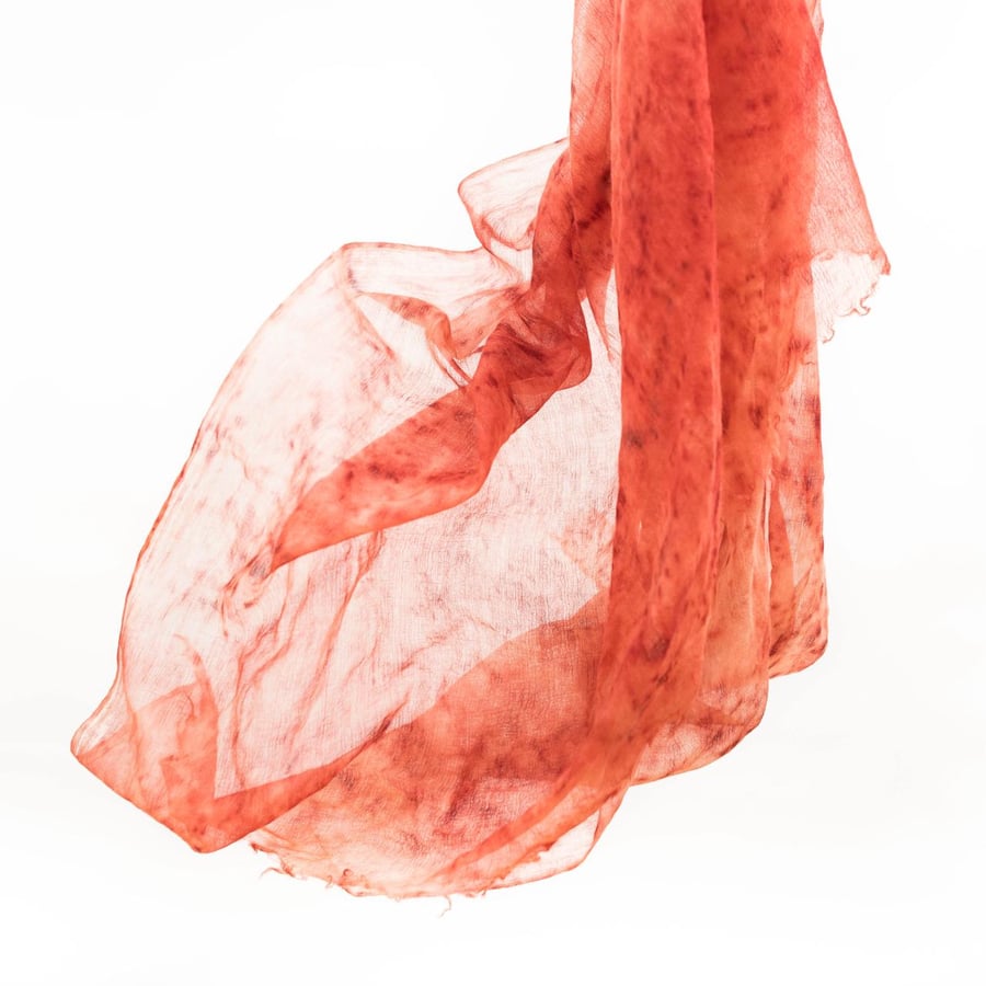 Feather weight cashmere scarf-shawl