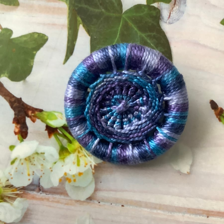 Dorset Button Brooch