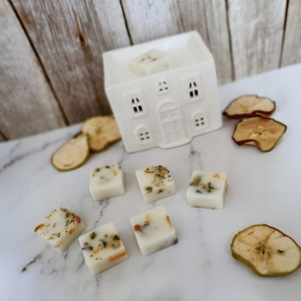 Apple & Green Leaf Botanical Soy Wax Melts - Scented Wax Melts - Teacher Gifts