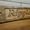 Rustic Horse Name Sign, Horse Stable Sign, Horse Name Plate, Stable Plaque