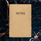 Recycled A6 Cartrdige Paper Notebook