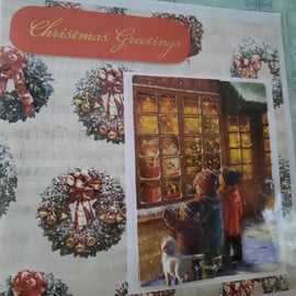 Christmas Greetings - Traditional Christmas Card 