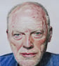 Original A4 artwork of David Gilmour 
