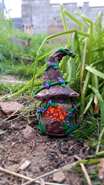 Fairy House, handmade, funky, fun, decorative, colourful, gift, garden
