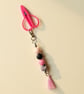 Mini Embroidery Scissors with beaded scissor fob - Image 4