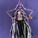 Asexual Inspired Pride Flag Little Person In A Star Hanging Decoration, LGBTQIA