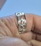 Sterling silver ring size W - Image 5