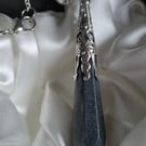 Space Themed Resin Crystal Necklace 