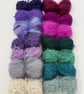 Small Thistle Mohair Wool Yarn Selection Pack for Wet Felting - Image 3