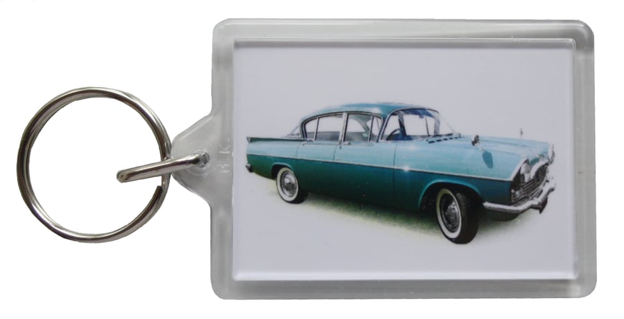 Vauxhall Cresta PA 1961 - Keyring with 50x35mm Insert 