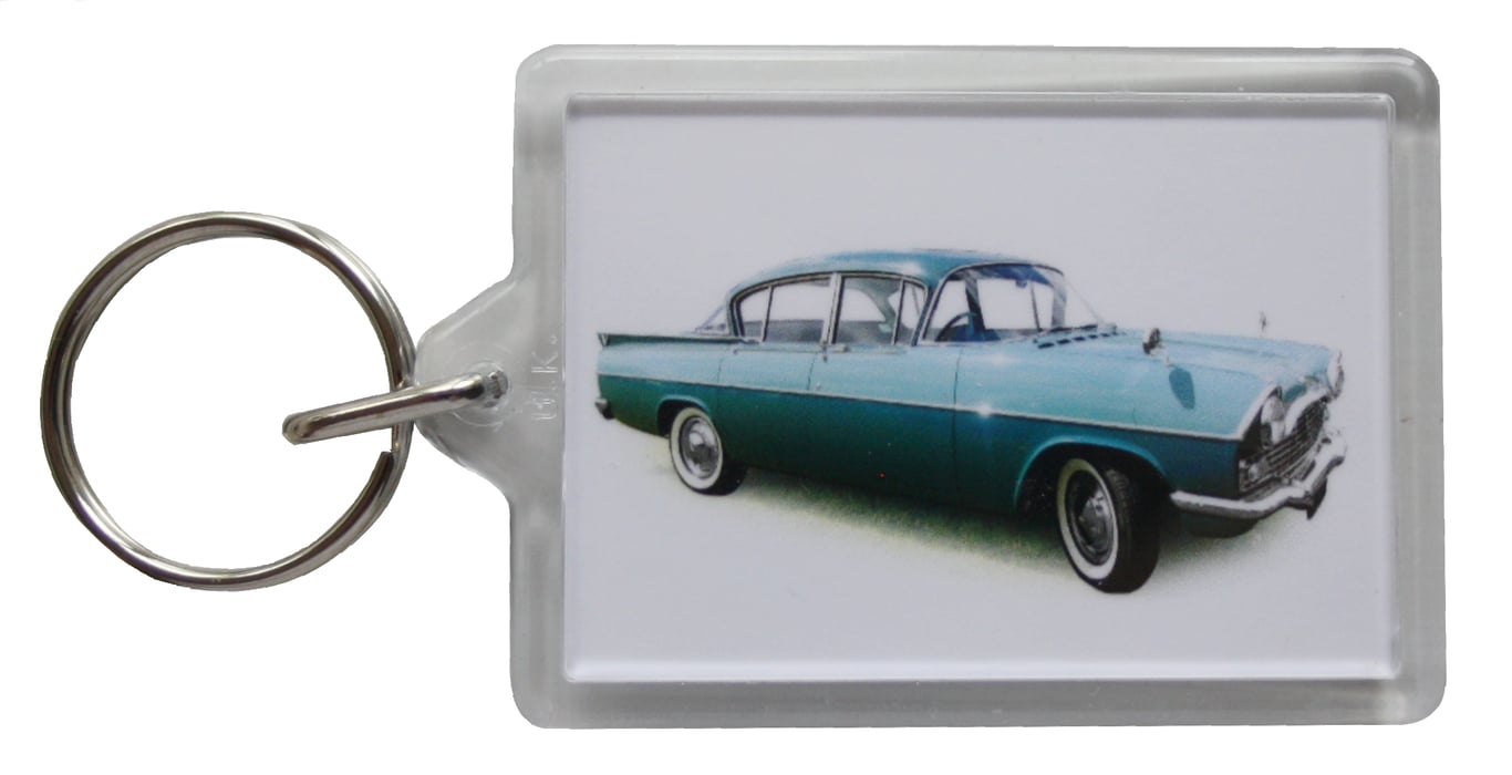 Vauxhall Cresta PA 1961 - Keyring with 50x35mm Insert 