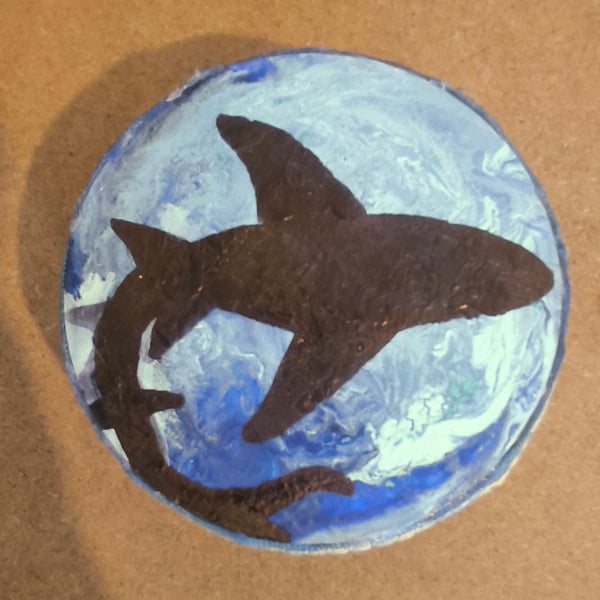 Shamanic Shark rattle 