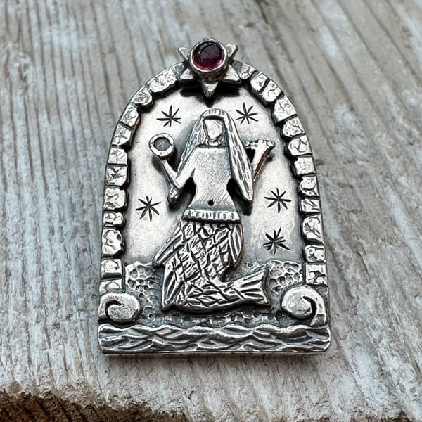 Mermaid of Zennor Brooch