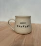 Handmade ceramic mug "bus wankers" - Image 3