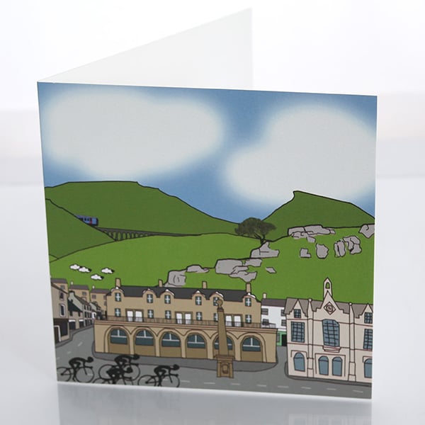 Settle yorkshire greeting card