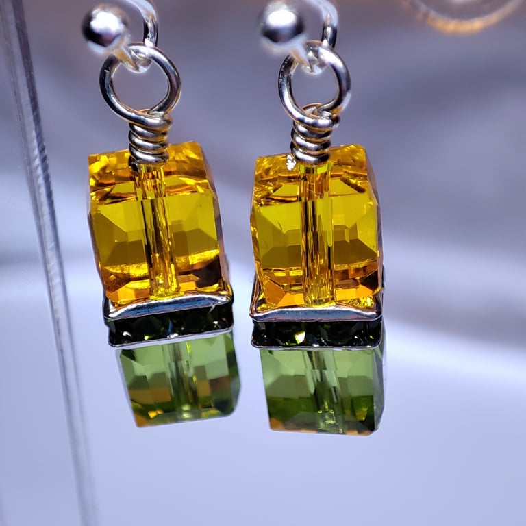 Crystal earrings 