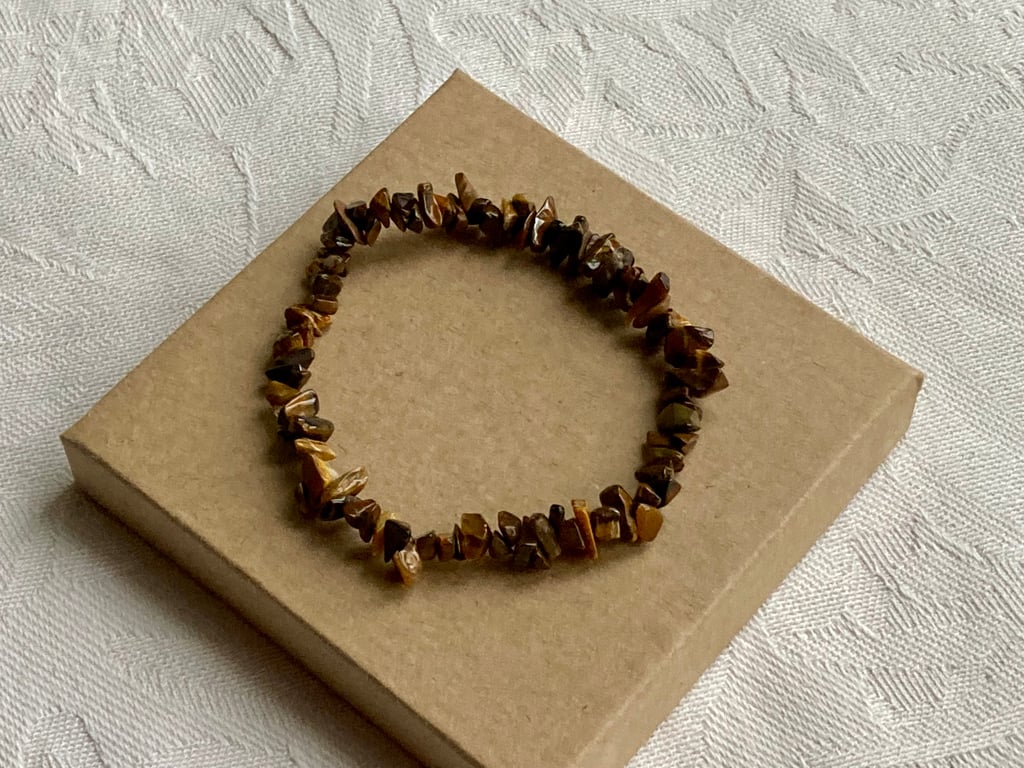Tigers Eye stretchy bracelet