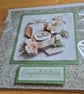 Handmade Wedding Greeting Card - Image 4