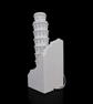 Leaning Tower of Pisa USB Lamp – 25cm 3D Printed Italy Souvenir Night Light, War - Image 4