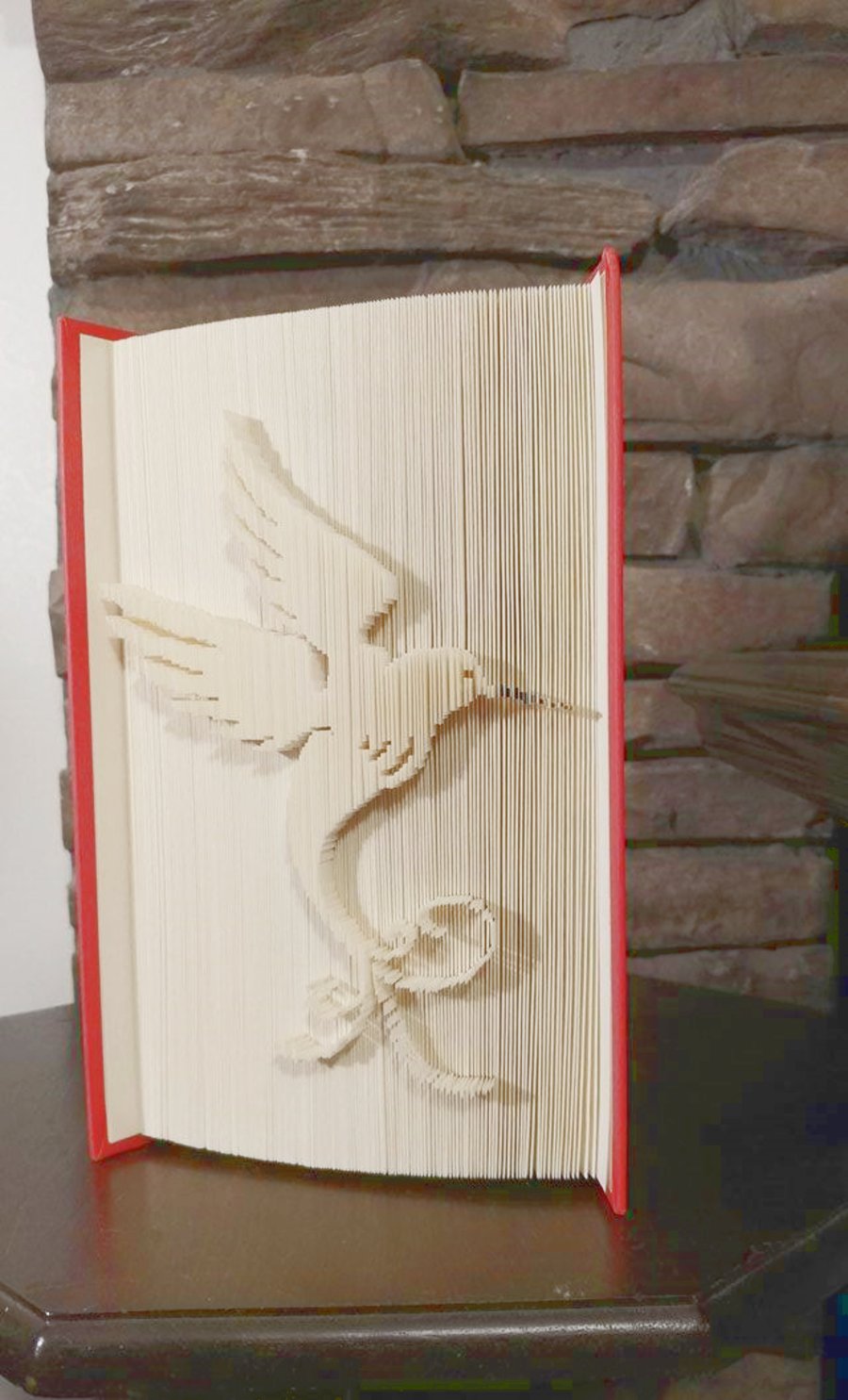 Bird of Paradise CUT & FOLD Book Folding Pattern - EMAILED PDF PATTERN