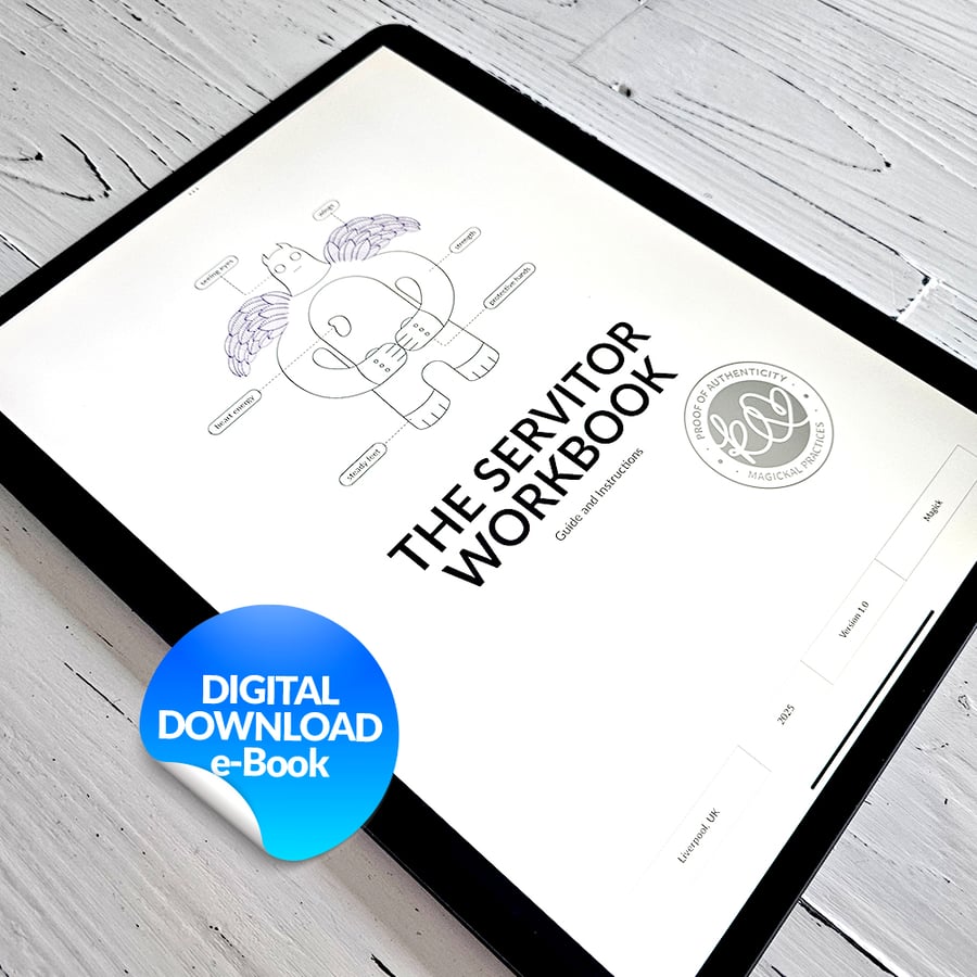 The Art of Creating a Magickal Servitor (Workbook) ST-WB01