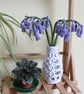 forever flowers, macrame Bluebells in a vase - Image 8