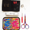 Sewing Notions Travel Sewing Tin