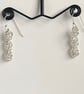 Sweet Pea Sterling Silver Chainmaille Earrings - Image 1