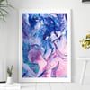 Contemporary Abstract Art Print in Various sizes, FREE UK Delivery