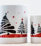 Xmas Coffee Mug Christmas Trees gifts for coffee lovers addicts secret santa   - Image 3