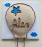 Personalised Hot Air Balloon Wall Hanging - Nursery & Children's Room Decor - Image 3
