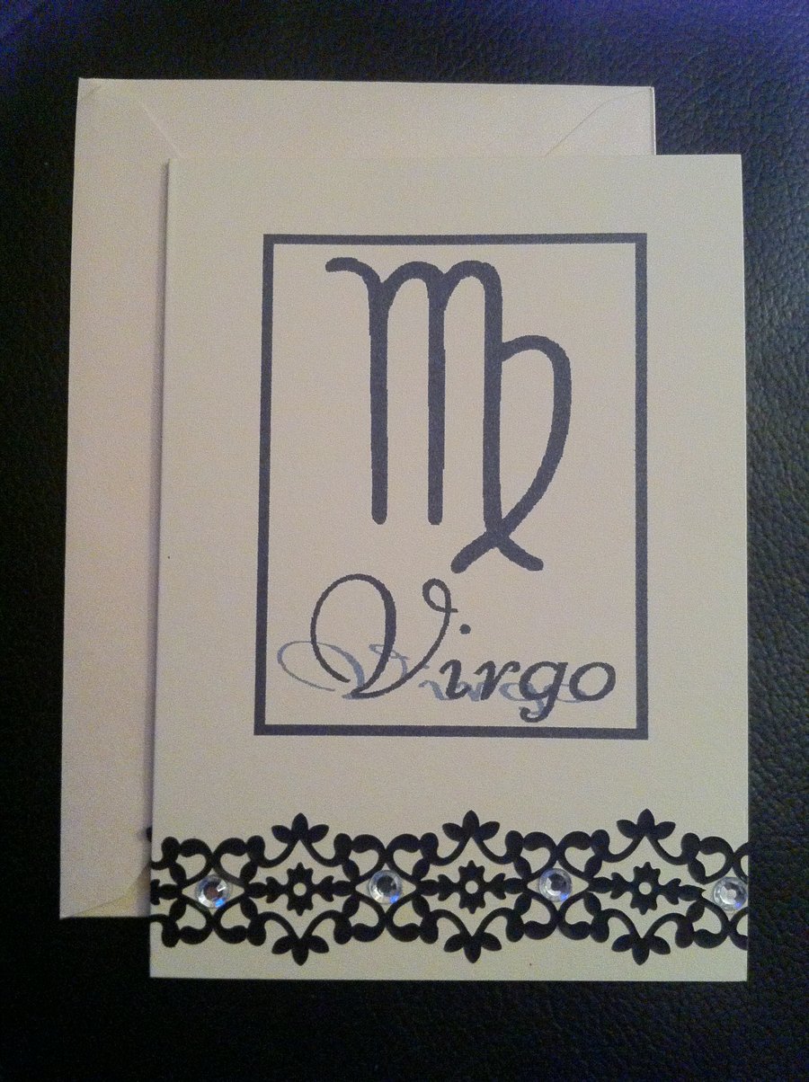 Virgo Greetings Card