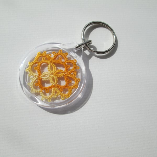  Yellow Tatted key-ring 