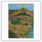 Contemporary Scottish landscape - acrylic painting - Ben Wyvis