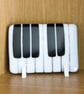 Fused Glass Keyboard Plaque - 9240