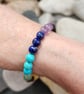 7 Chakra bracelet with sterling silver - Image 5