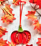 Fused Glass Pumpkin - Image 3