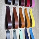 Handcrafted Folded End Leather Handle (9 Sizes to choose from)